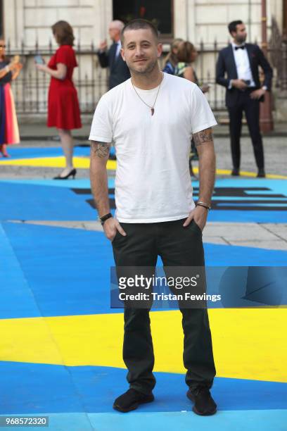 Tyrone Wood attends the Royal Academy of Arts Summer Exhibition Preview Party at Burlington House on June 6, 2018 in London, England.