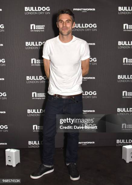 Tom Findlay attends The Big Session curated by BULLDOG Gin in aid of Nordoff Robbins at The Printworks on June 6, 2018 in London,