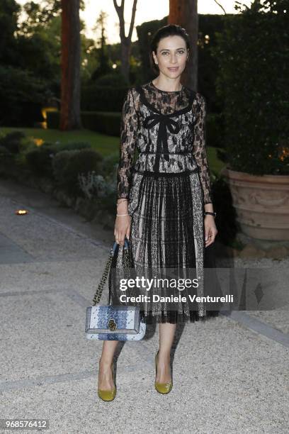 Anna Foglietta attends the McKim Medal Gala 2018 at Villa Aurelia on June 6, 2018 in Rome, Italy.