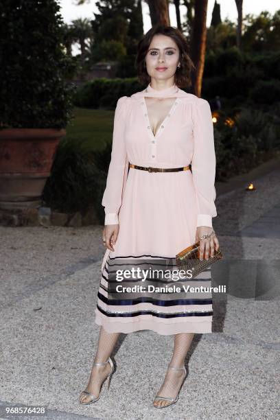 Greta Scarano attends the McKim Medal Gala 2018 at Villa Aurelia on June 6, 2018 in Rome, Italy.