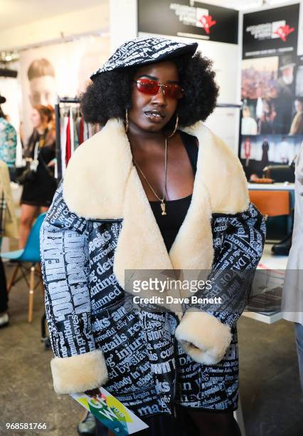 Misha B attends the Graduate Fashion Week Gala Show 2018 at The Truman Brewery on June 6, 2018 in London, England.