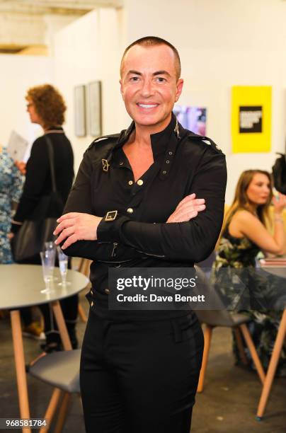 Julien Macdonald attends the Graduate Fashion Week Gala Show 2018 at The Truman Brewery on June 6, 2018 in London, England.