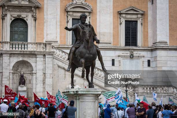 Year after an agreement was signed with the M5S council of the Mayor of Rome, Virginia Raggi, on the project called &quot;Fabbrica Roma&quot;, Cgil,...