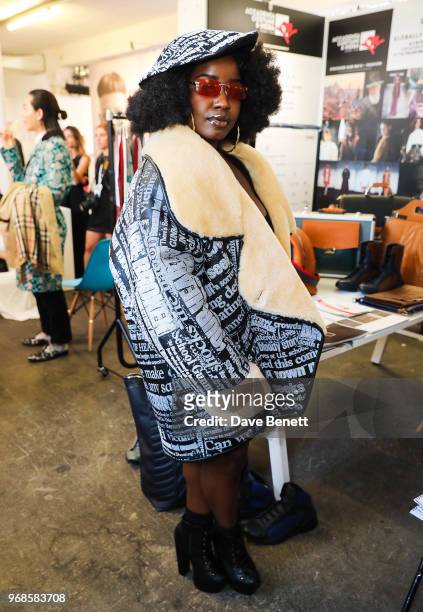 Misha B attends the Graduate Fashion Week Gala Show 2018 at The Truman Brewery on June 6, 2018 in London, England.