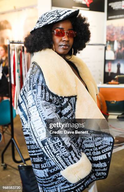 Misha B attends the Graduate Fashion Week Gala Show 2018 at The Truman Brewery on June 6, 2018 in London, England.