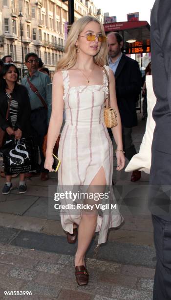 Anais Gallagher seen attending Royal Academy of Arts Summer Exhibition 2018 - party on June 6, 2018 in London, England.