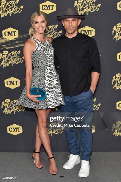 Of Rockit Ranch Productions Billy Dec and guest attend the 2018 CMT Music Awards at Bridgestone Arena on June 6, 2018 in Nashville, Tennessee.