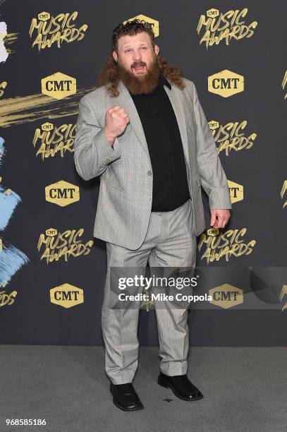 Roy Nelson attends the 2018 CMT Music Awards at Bridgestone Arena on June 6, 2018 in Nashville, Tennessee.