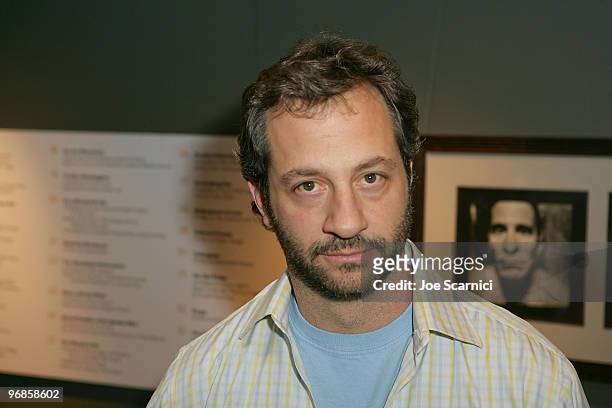 Writer Judd Apatow attends the 2010 Writers Guild Awards' "Beyond Words" panel and private reception at the Writers Guild Theater on February 18,...