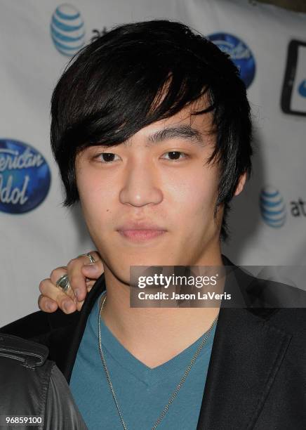 John Park attends the "American Idol" top 24 red carpet event at STK on February 18, 2010 in Los Angeles, California.