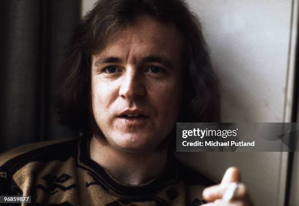 Scottish bassist and singer Jack Bruce, circa 1975. Bruce played with the rock group Cream.