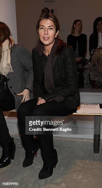 Personality Nina Garcia attends Paris68 Fall 2010 during Mercedes-Benz Fashion Week at Milk Studios on February 18, 2010 in New York City.