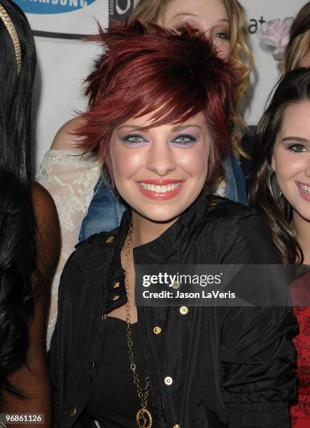 Lacey Brown attends the "American Idol" top 24 red carpet event at STK on February 18, 2010 in Los Angeles, California.