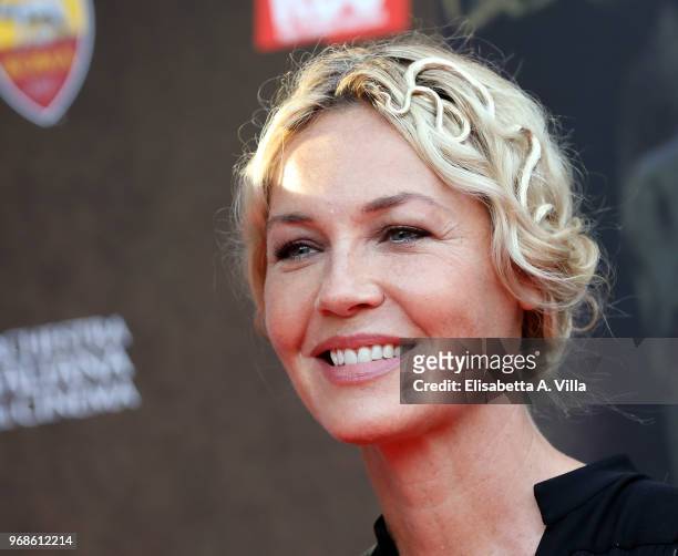 Connie Nielsen attends the 'Il Gladiatore In Concerto' charity night at Colosseum on June 6, 2018 in Rome, Italy.