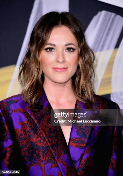 Jillian Jacqueline attends 2018 CMT Music Awards at Bridgestone Arena on June 6, 2018 in Nashville, Tennessee.