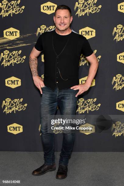 Ty Herndon attends the 2018 CMT Music Awards at Bridgestone Arena on June 6, 2018 in Nashville, Tennessee.