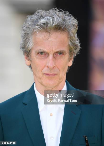 Peter Capaldi attends the Royal Academy of Arts Summer Exhibition Preview Party at Burlington House on June 6, 2018 in London, England.
