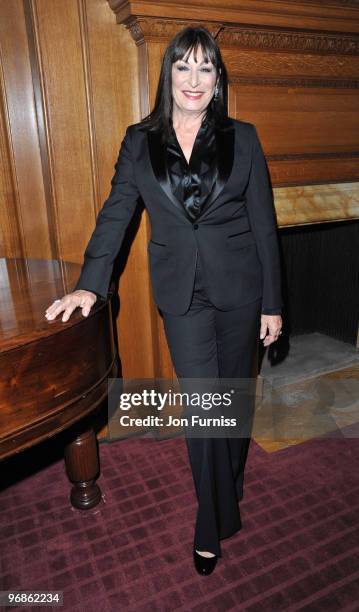 Anjelica Huston attends the Times BFI 53rd London Film Festival Awards Ceremony on October 28, 2009 in London, England.