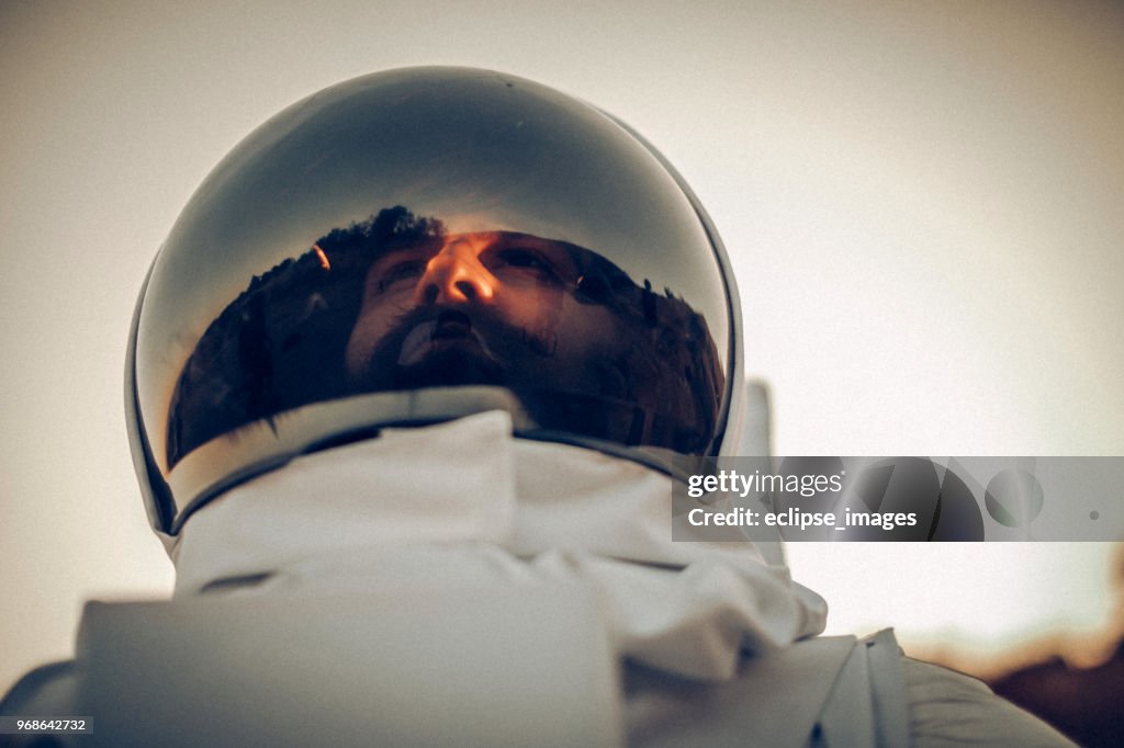 Spaceman-Motiv