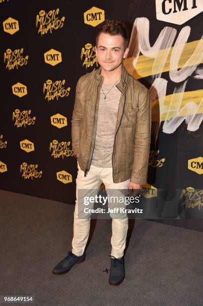 Hunter Hayes attends the 2018 CMT Music Awards at Nashville Municipal Auditorium on June 6, 2018 in Nashville, Tennessee.