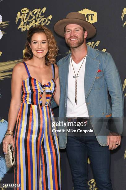Alex White and Drake White attend the 2018 CMT Music Awards at Bridgestone Arena on June 6, 2018 in Nashville, Tennessee.