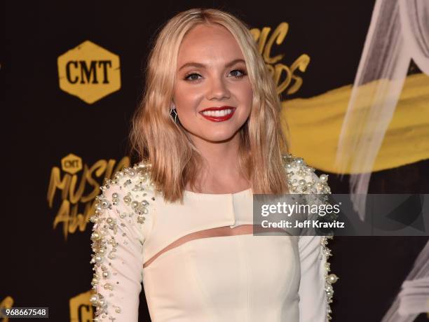 Danielle Bradbery attends the 2018 CMT Music Awards at Nashville Municipal Auditorium on June 6, 2018 in Nashville, Tennessee.