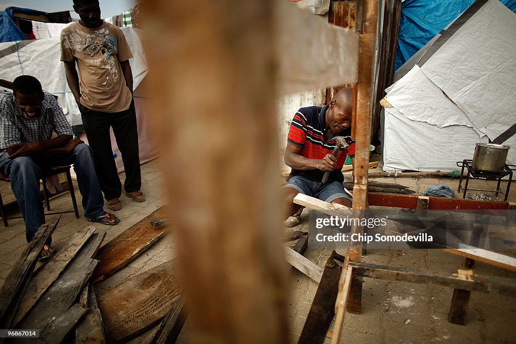 Haitians Continue To Struggle One Month After Earthquake