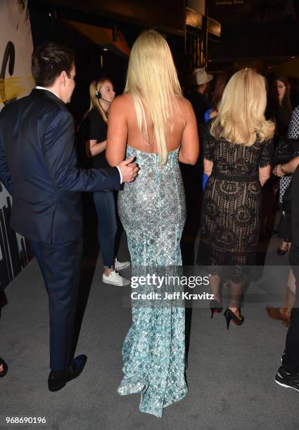 Brooke Hogan attends the 2018 CMT Music Awards at Nashville Municipal Auditorium on June 6, 2018 in Nashville, Tennessee.