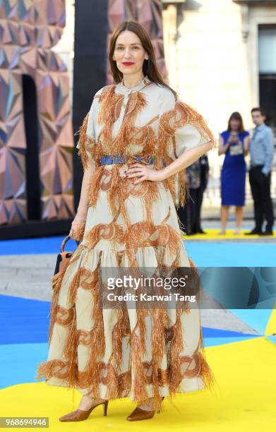 Roksanda Ilincic attends the Royal Academy of Arts Summer Exhibition Preview Party at Burlington House on June 6, 2018 in London, England.