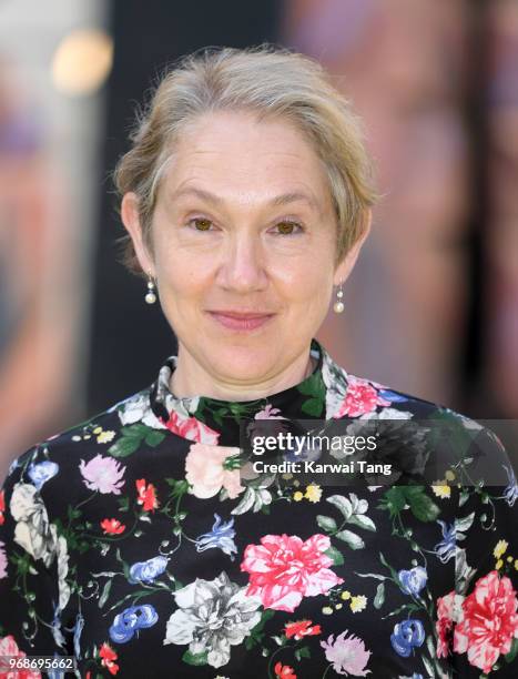 Justine Picardie attends the Royal Academy of Arts Summer Exhibition Preview Party at Burlington House on June 6, 2018 in London, England.