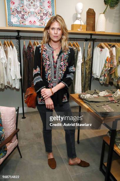 Alexandra Richards attends the Johnny Was Madison Avenue grand opening on June 6, 2018 in New York City.