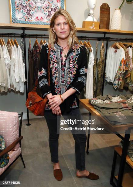 Alexandra Richards attends the Johnny Was Madison Avenue grand opening on June 6, 2018 in New York City.