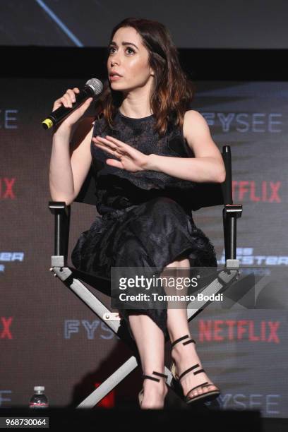 Cristin Milioti attends the FYSEE Event for Netflix's "Black Mirror" at Netflix FYSEE At Raleigh Studios on June 6, 2018 in Los Angeles, California.
