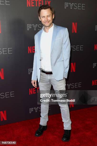 Jimmi Simpson attends the FYSEE Event for Netflix's "Black Mirror" at Netflix FYSEE At Raleigh Studios on June 6, 2018 in Los Angeles, California.