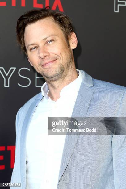 Jimmi Simpson attends the FYSEE Event for Netflix's "Black Mirror" at Netflix FYSEE At Raleigh Studios on June 6, 2018 in Los Angeles, California.