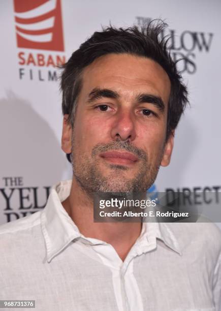 Director Alexandre Moors attends Saban Films' And DirecTV's Special Screening Of "Yellow Birds" at The London Screening Room on June 6, 2018 in West...
