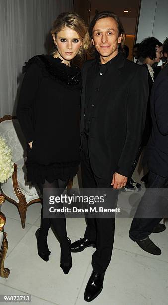 Jeremy Gilley and Emilia Fox attend the Lancome and Harper's Bazaar Pre-BAFTA Party co-hosted by actress Kate Winslet, at St Martin's Lane Hotel on...