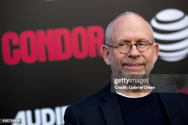 Bob Balaban arrives for the premiere of AT&T Audience Network's "Condor" at NeueHouse Hollywood on June 6, 2018 in Los Angeles, California.