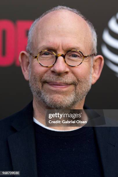 Bob Balaban arrives for the premiere of AT&T Audience Network's "Condor" at NeueHouse Hollywood on June 6, 2018 in Los Angeles, California.