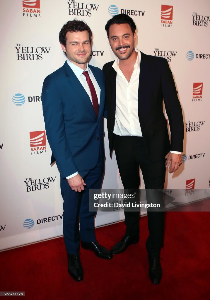 Saban Films' And DirecTV's Special Screening Of "Yellow Birds" - Arrivals