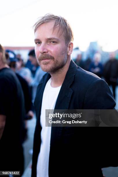 Professional Skateboarder Chad Muska attends the Adidas x Shepard Fairey Footwear Release on June 6, 2018 in Los Angeles, California.