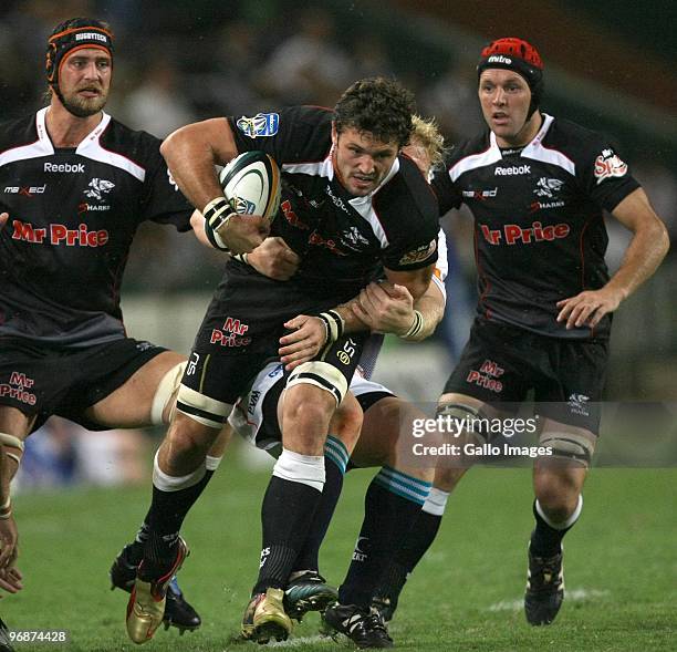 Ryan Kankowski during the Super 14 match between The Sharks and Vodacom Cheetahs from Absa Stadium on February 19, 2010 in Durban, South Africa.