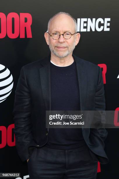Bob Balaban arrives at the AT&T AUDIENCE Network Premiere of "CONDOR" at NeueHouse Hollywood on June 6, 2018 in Los Angeles, California.