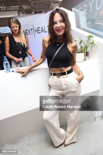 Pussycat Dolls Founder Robin Antin attends NEXT HEALTH Grand Opening at Westfield Century City on June 6, 2018 in Century City, California.