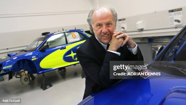 Prodrive Chairman Dave Richards is pictured in a workshop at the company factory in Banbury, in Oxfordshire, 28 April 2006. Richards joined the list...