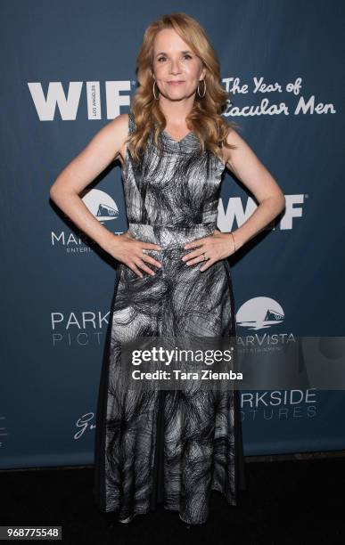 Director/actress Lea Thompson attends the afterparty for the premiere of MarVista Entertainment's 'The Year Of Spectacular Men' at HYDE Sunset:...