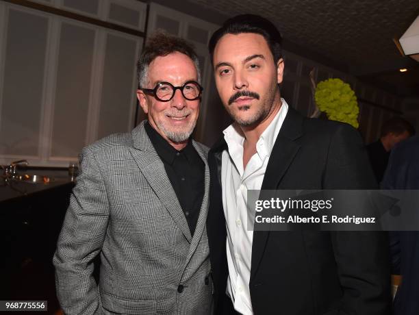 Producer Mark Canton and actor Jack Huston attend the after party for Saban Films' And DirecTV's Special Screening Of "Yellow Birds" at The London...