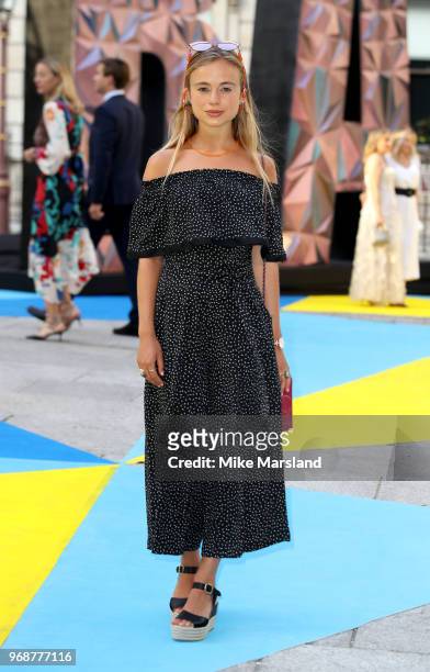 Lady Amelia Windsor attends the Royal Academy of Arts Summer Exhibition Preview Party at Burlington House on June 6, 2018 in London, England.