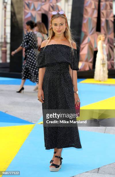 Lady Amelia Windsor attends the Royal Academy of Arts Summer Exhibition Preview Party at Burlington House on June 6, 2018 in London, England.
