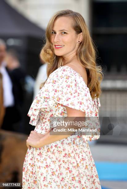 Charlotte Dellal attends the Royal Academy of Arts Summer Exhibition Preview Party at Burlington House on June 6, 2018 in London, England.